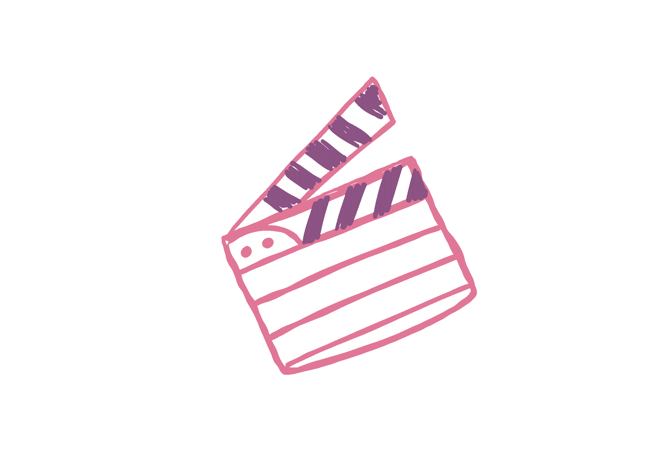 Clap tournage cinema