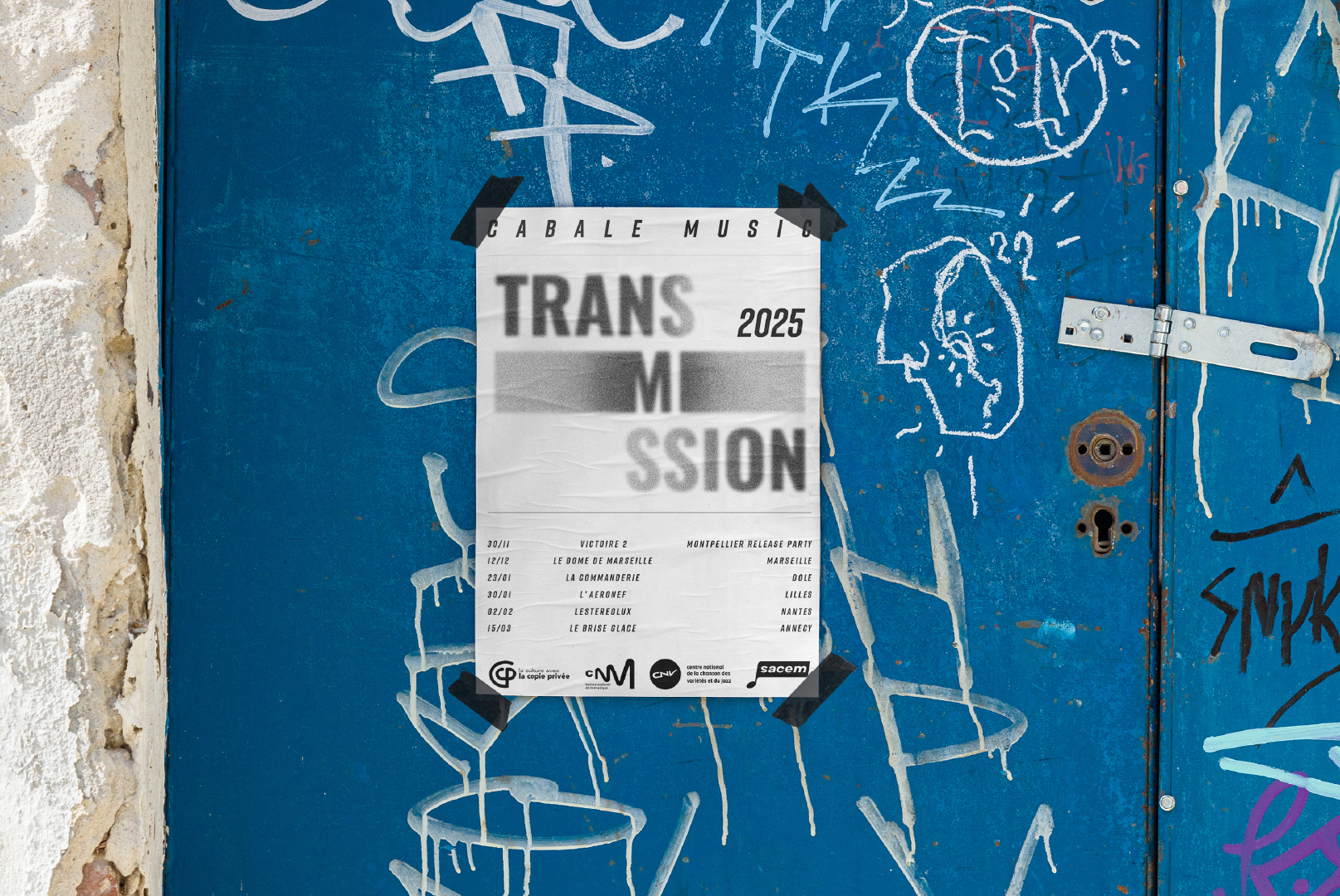 affiche cabale music tournee