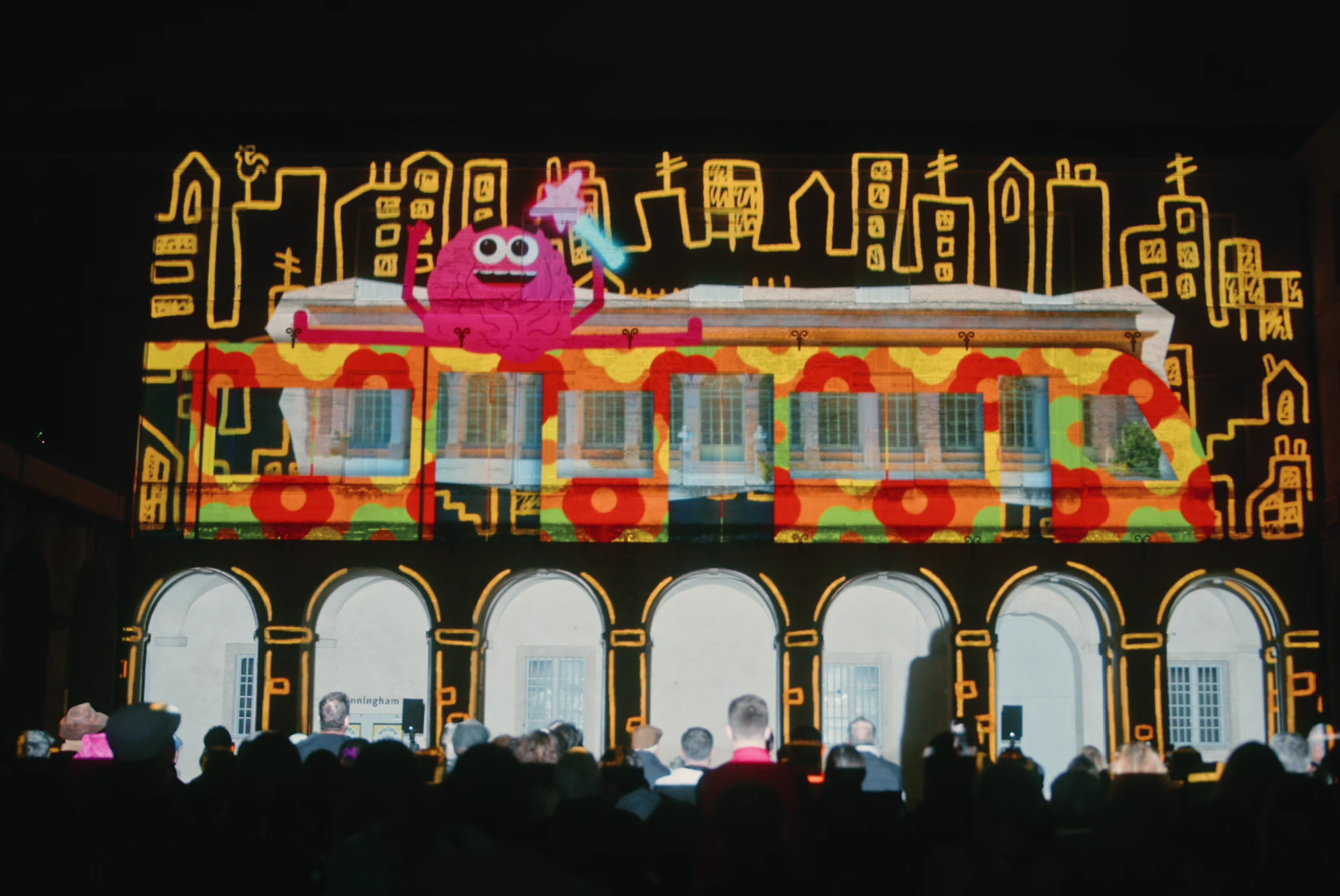 coeur de ville en limiere tram jacou
