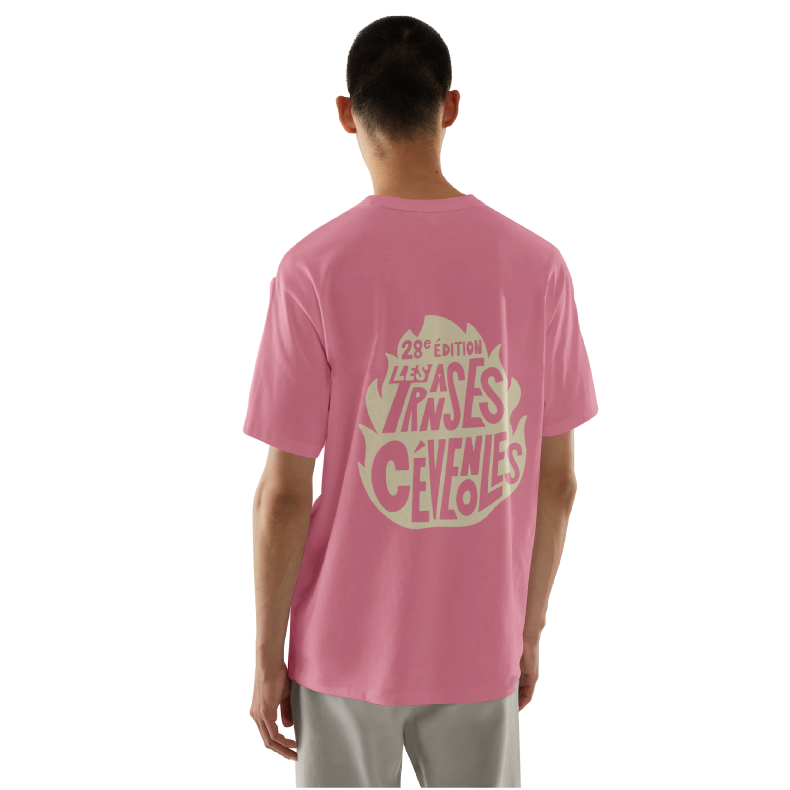 teeshirt rose transes cevenole