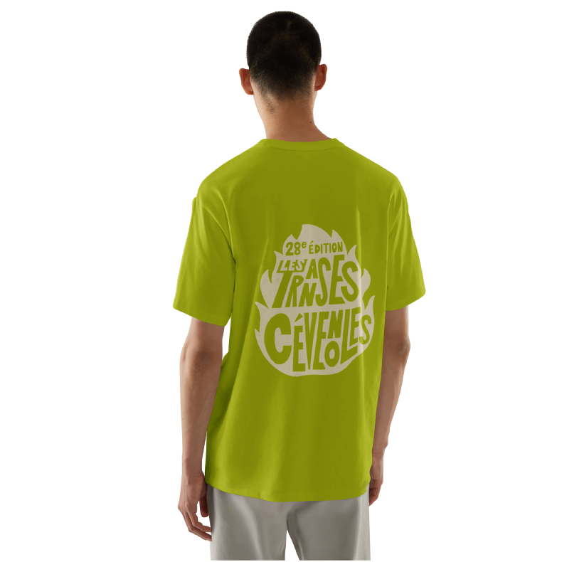 teeshirt vert des transes cevenole