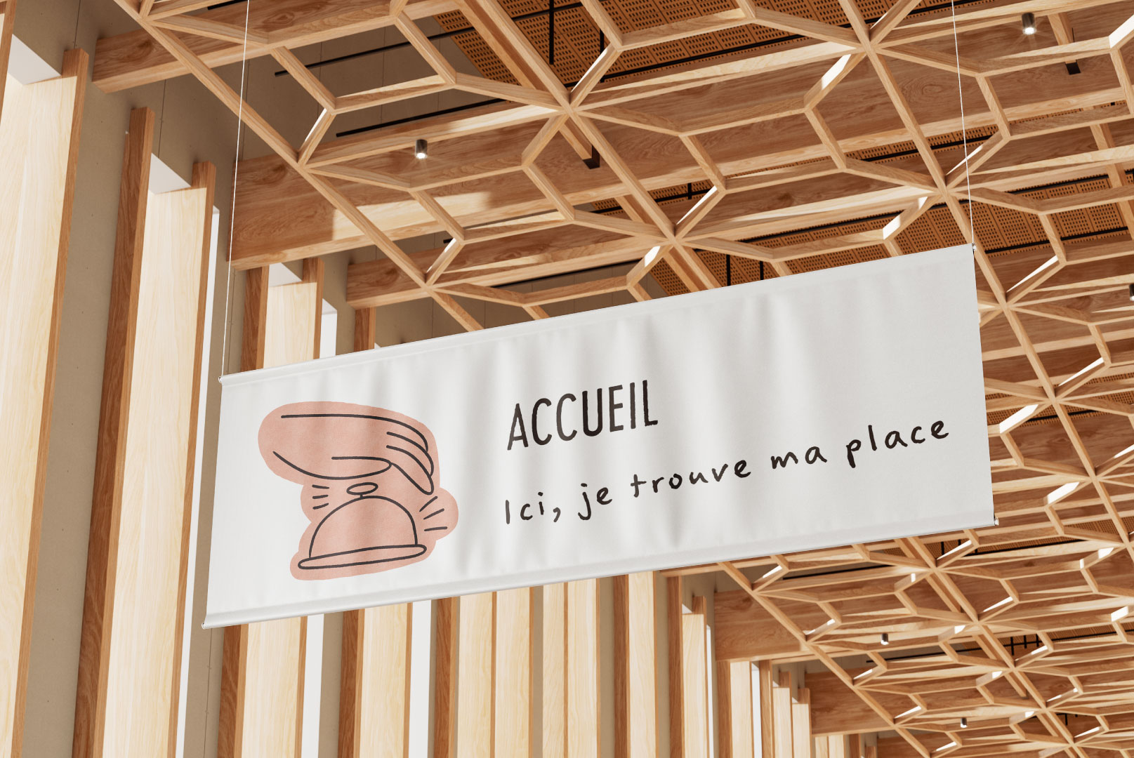 signalitique de l'accueil de l'aparte