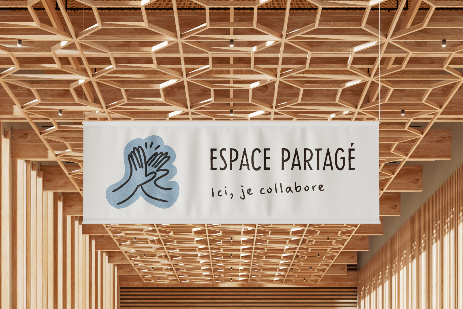 signalitique espace partage de l'aparte