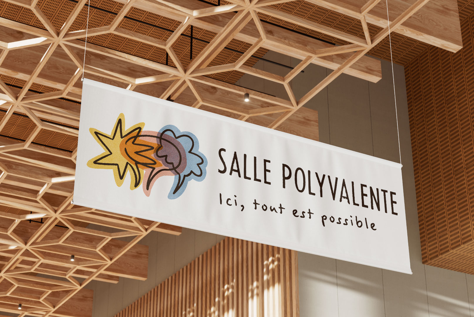 signalitique salle polyvalente de l'aparte